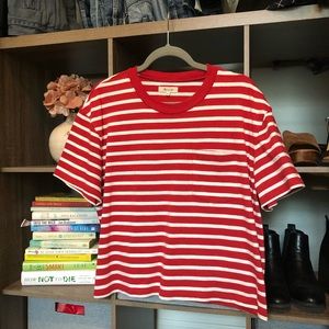 Striped Madewell shirt